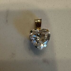 Gold Heart Pendant 10k Gold
